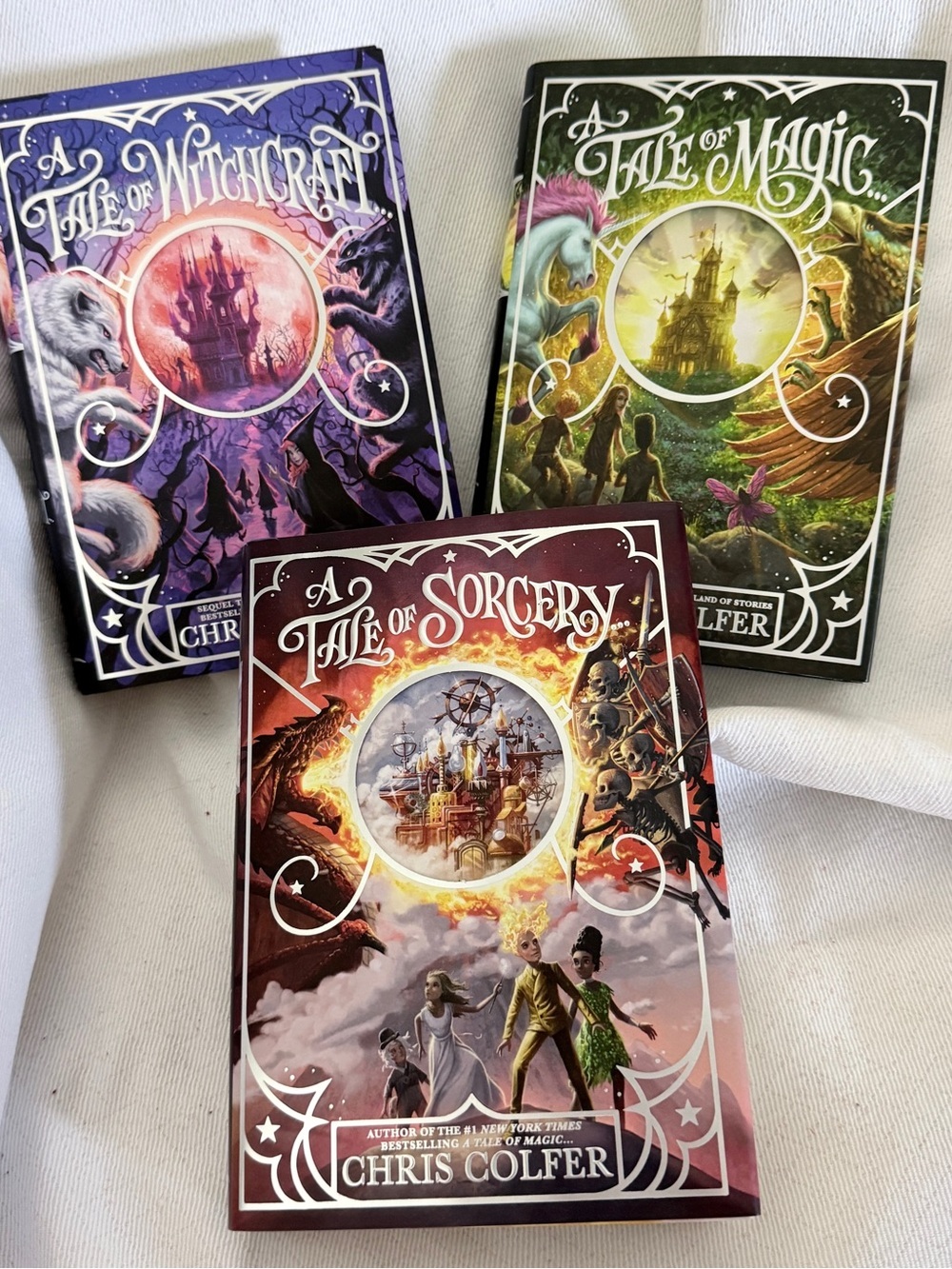 A Tale of Magic Series 3 Hardcover Book Set Chris Colfer